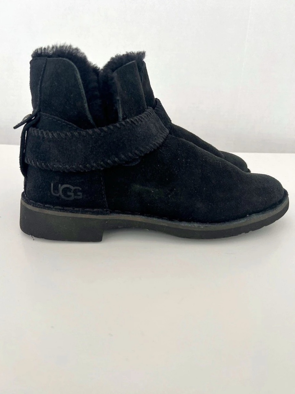 UGG Mini Strap Boot Black